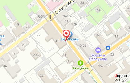Страховая компания Ренессанс Страхование на 1-й Московской улице на карте