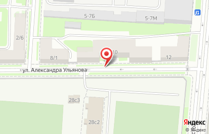 Альтернатива на улице Александра Ульянова на карте