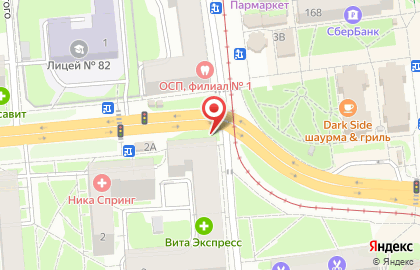 Указатель системы городского ориентирования №6809 по ул.Ефремова, д.2 р на карте