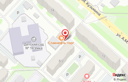 Пекарня в Ханты-Мансийске на карте