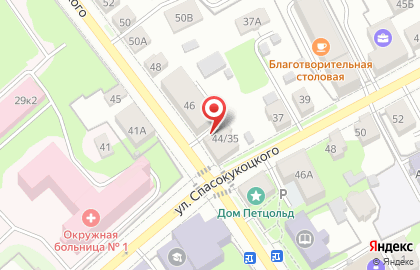 Агентство недвижимости Уютный дом на улице Симановского на карте