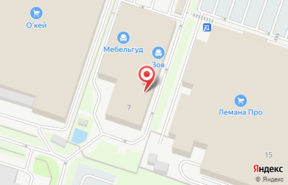Салон мебели Шатура в Москве на карте