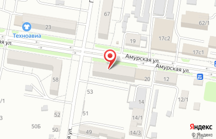 Амурская авиабаза на карте