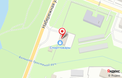 Магазин автозапчастей ГАЗ на Набережной улице на карте