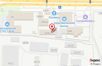 ООО Комсомольский рынок на карте