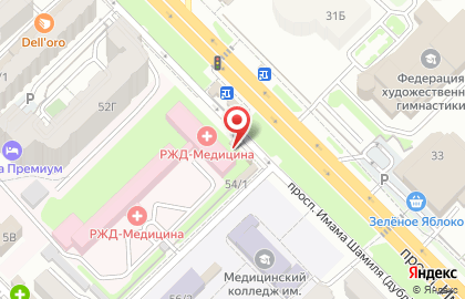Продуктовый магазин в Махачкале на карте