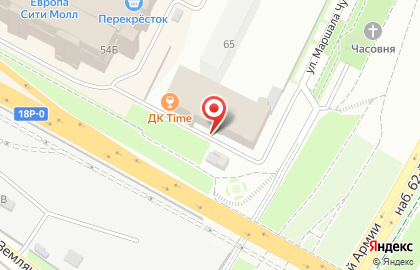 Промсвязьбанк на улице Маршала Чуйкова на карте