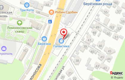 Yamme на улице Ломоносова на карте