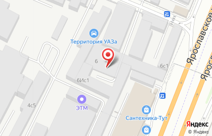 Костаз на карте