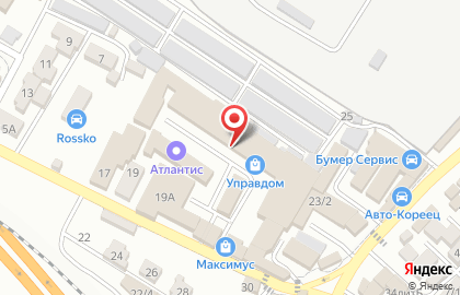 Мебельный салон Удача на Авиационной улице на карте