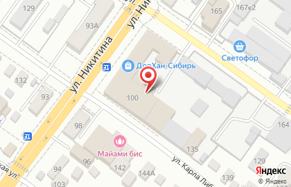 Компания по аренде помещений Гранит в Октябрьском районе на карте