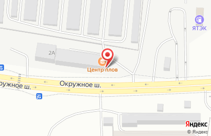 Хостел На Окружном на карте