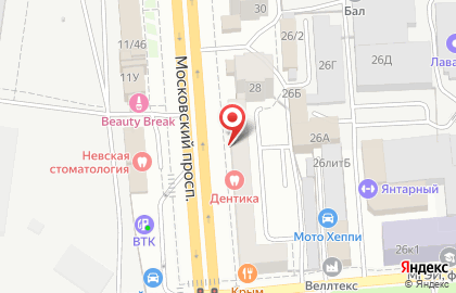 Магазин Estet в Коминтерновском районе на карте