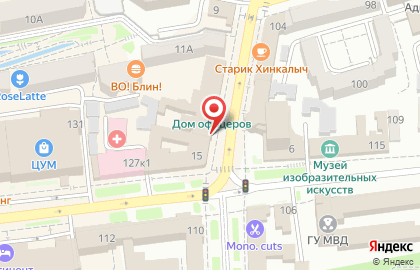 Гомеопатическая аптека Панацея на проспекте Октябрьской Революции на карте