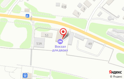Гостиница Вокзал для двоих на карте