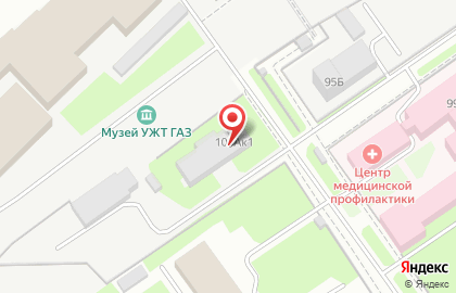 Торговая компания Позитив в Автозаводском районе на карте