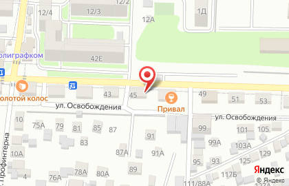 Магазин фруктов и овощей в Ростове-на-Дону на карте