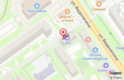 Магазин ювелирных изделий в Нижнем Новгороде на карте