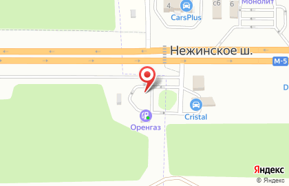 АГЗС в Оренбурге на карте