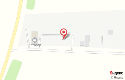 Строительный комбинат Бетогор на карте