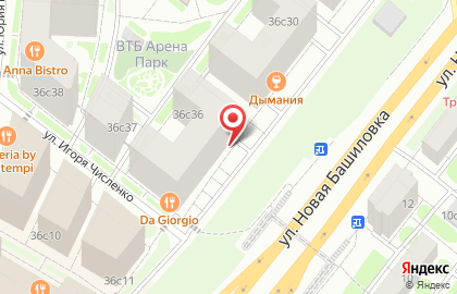 Строящиеся объекты, ЗАО ДИНАМО на Ленинградском проспекте на карте