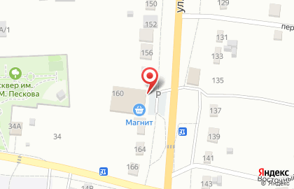 Супермаркет Магнит в Воронеже на карте