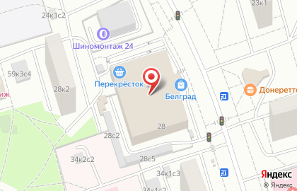 Дом быта Мульти-Сервис в Южном Орехово-Борисово на карте