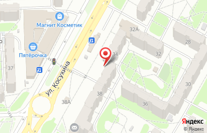 Аптека Фармина в Центральном районе на карте