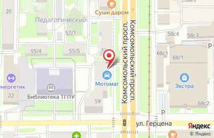 Торговая фирма Томскподшипник на карте