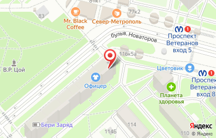 Магазин Трио Балтика на карте