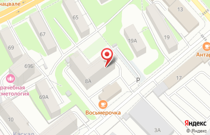 Сауна на Тульском на карте