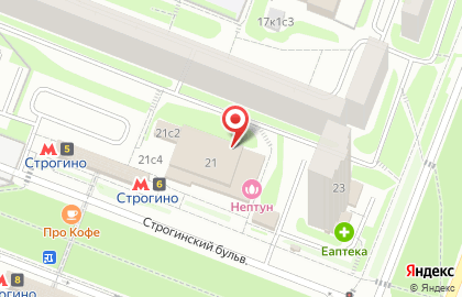 Cкупка золота Аурум Строгинский бульвар на карте