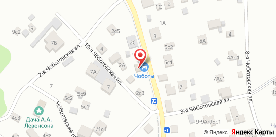Автотехцентр Чоботы на карте