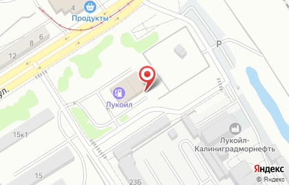 Автомойка в Калининграде на карте
