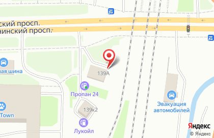 Автосервис Union на Ленинском проспекте на карте