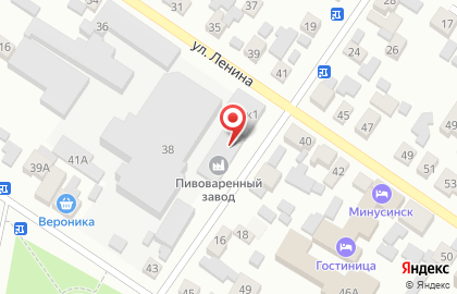 Разгуляй, ООО Минусинский пивоваренный завод на улице Михайлова на карте