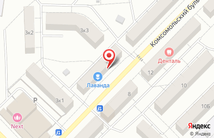 Мебельный салон Мебель Плюс на Комсомольском бульваре на карте