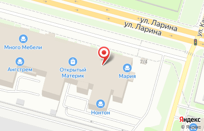 Магазин мебели Фараон в Нижнем Новгороде на карте