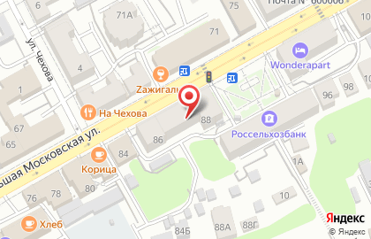 Три пескаря на Большой Московской улице на карте