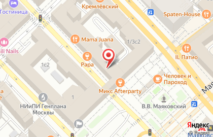 Бар PAPA Barvillage Moscow на карте
