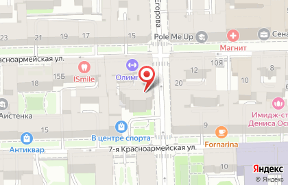 Северо-западный Банк Сбербанка России на Технологическом институте I на карте
