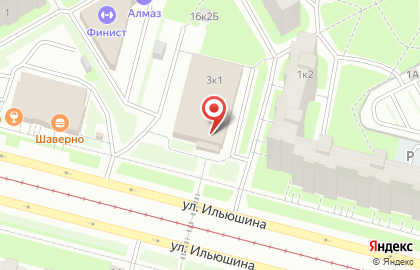 Ремонтная мастерская телефонов и ноутбуков re-Center на Комендантском проспекте на карте