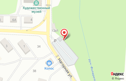 Автостоянка на Нагорной, 7/1 на карте