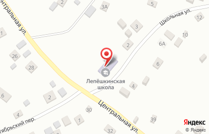 Лепёшкинская начальная общеобразовательная школа на карте