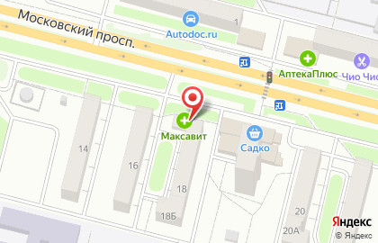 Фирменный алкомаркет Винник на Московском проспекте на карте