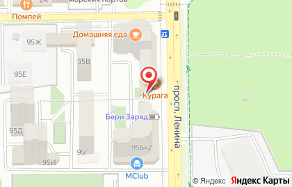 Мебельный салон Dana на проспекте Ленина на карте