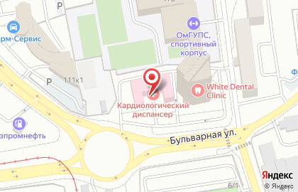 Страховая медицинская компания Капитал Медицинское Страхование в Омске на карте