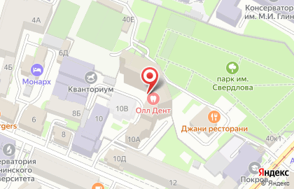 Нижегородский институт естественных наук, финансов и инвестиций на карте