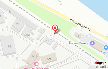 АкваСервис на Полесской улице на карте