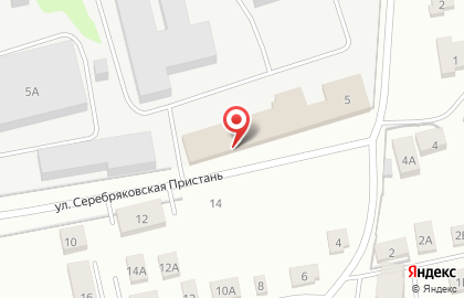 МаШинный Двор на улице Серебряковская Пристань на карте